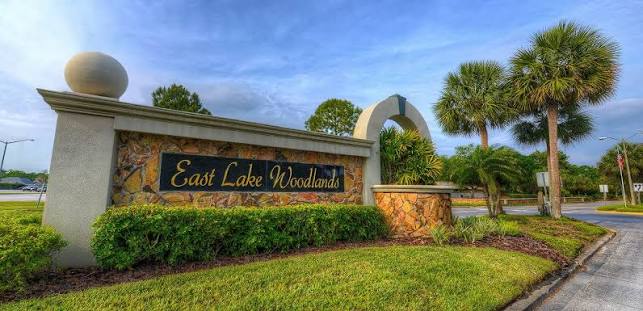 East Lake Woodlands community entrance