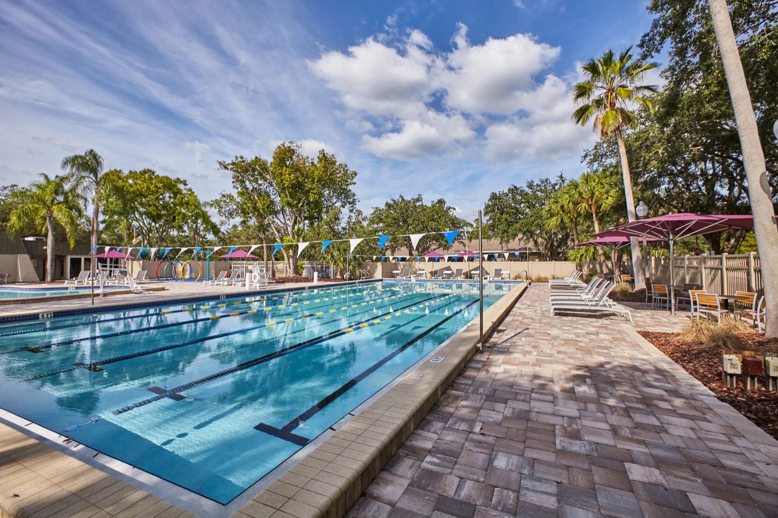 Community pool at East Lake Woodlands